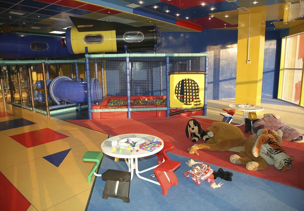 Etaurantes e cafes com playground, parquinho e sala de brinquedos para as criancas