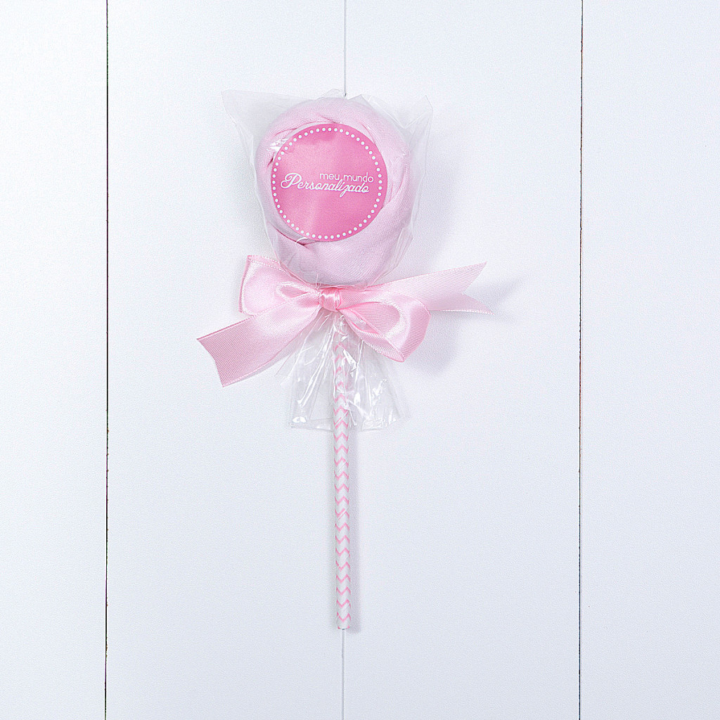 Pirulito body bebe rosa