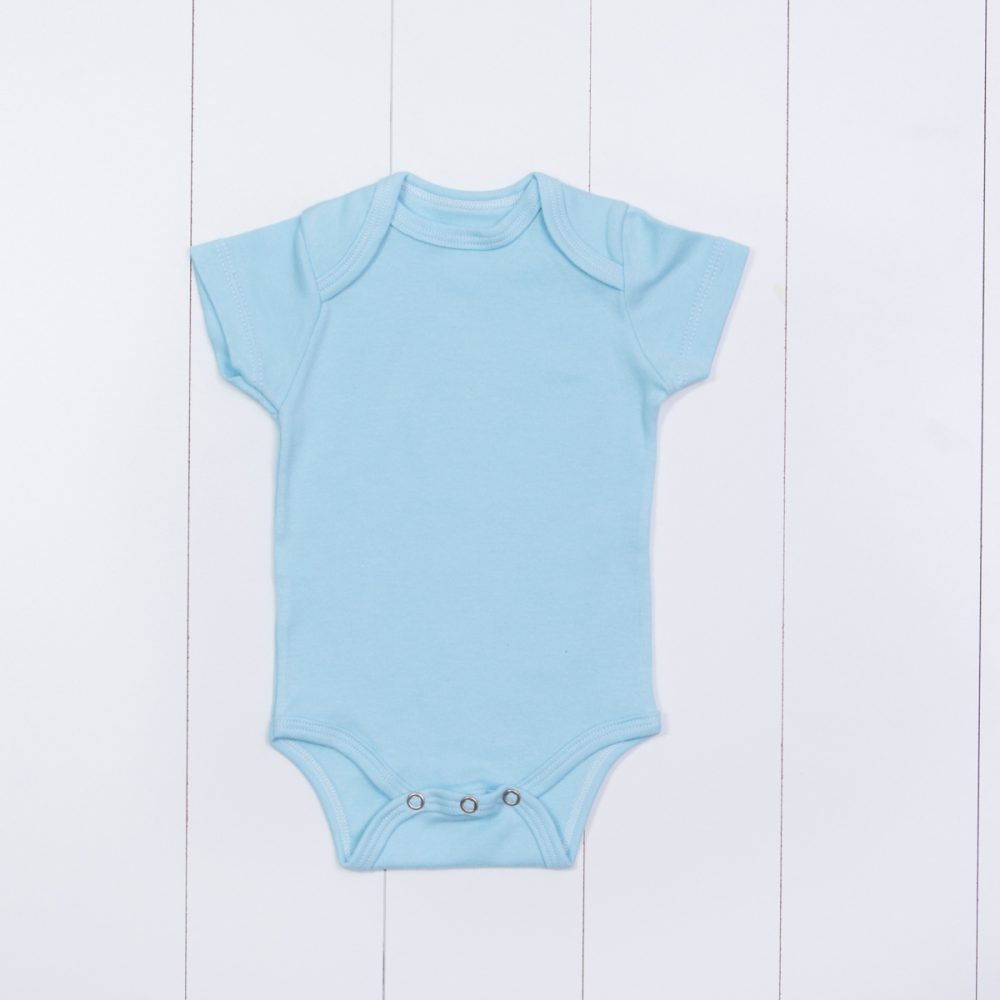 Presente para bebe personalizado - body azul