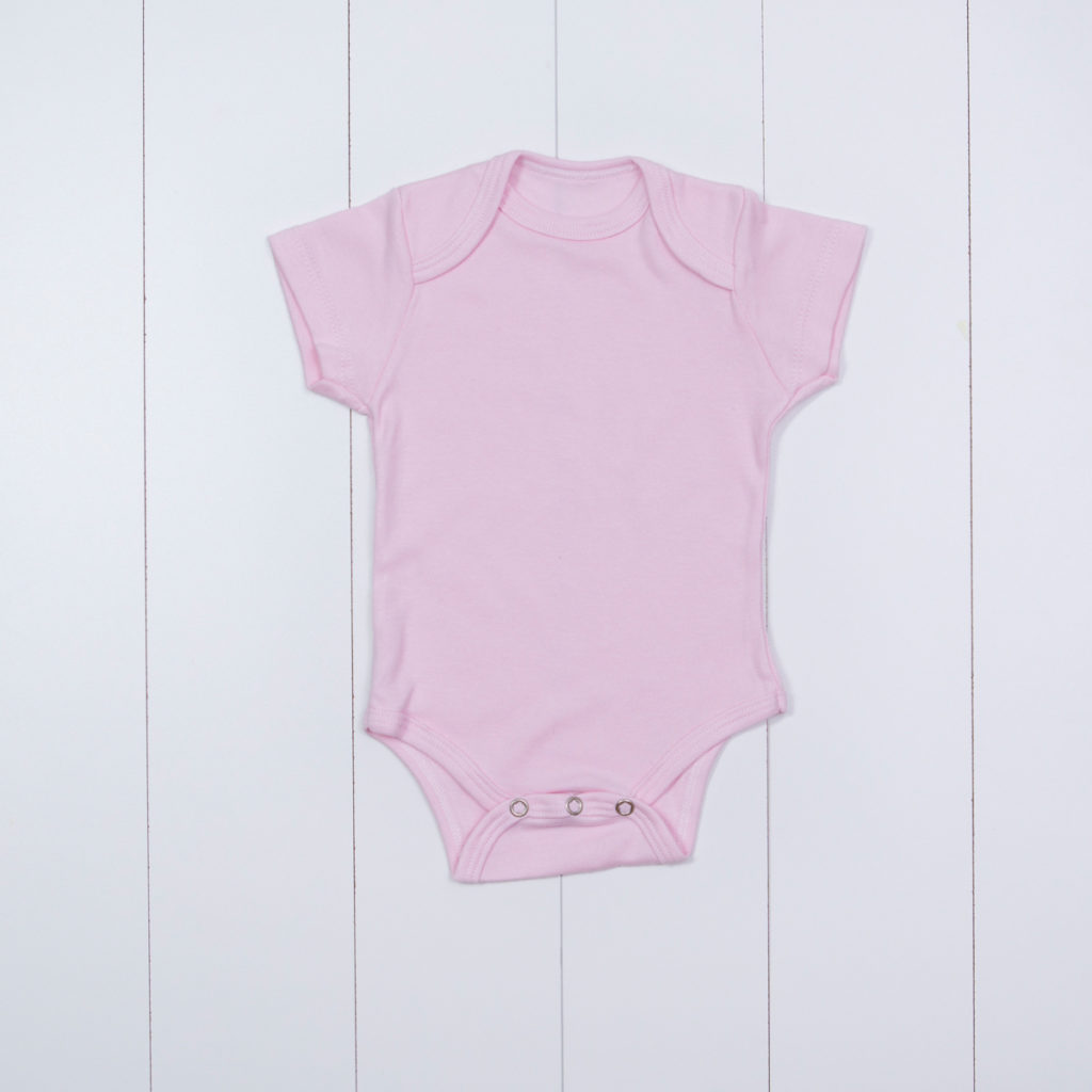 Body bebe menina rosa