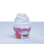 Cupcake babador babeiro paninho boca bebe presente personalizado menino menina branco (2)