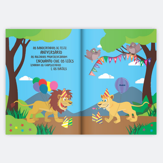 Livro infantil personalizado. Presente original e diferente para meninos de 2 anos e 3 anos