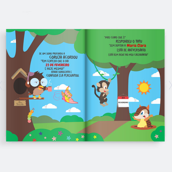 Livro Personalizado para crianças