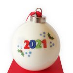 Bola de Natal Personalizada – verso – ano 2021