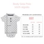 Bodies Gola Polo – medidas
