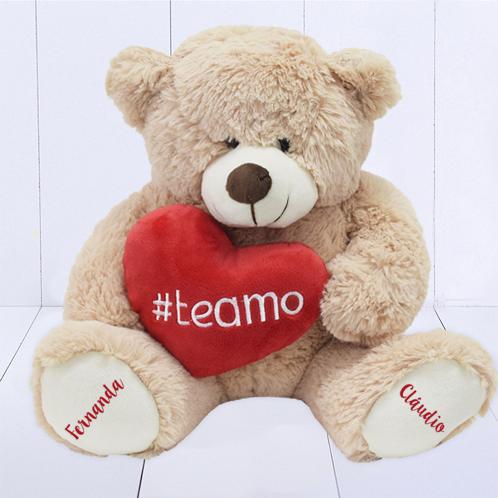 Urso de pelucia para dia dos namorados Clearance