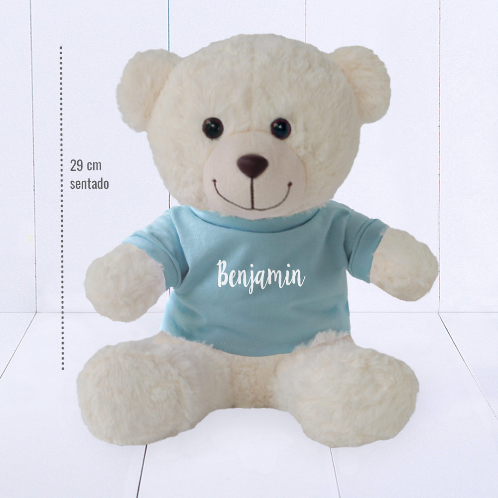 Presente para recém-nascido masculino - urso personalizado