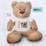 Urso Grande (Ursinho feliz) – CAMISETA personalizada com foto – com regua – MODELO 1