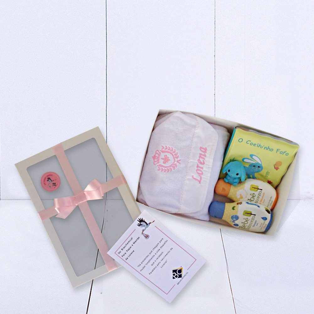 Kit Nascimento Bebê - Empresas - BRASCHEMICAL - Meu Mundo Personalizado