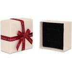 Caixa de presente – semijóias – bege – quadrada