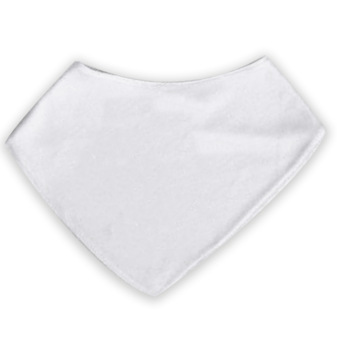 Babador Bandana Liso Branco