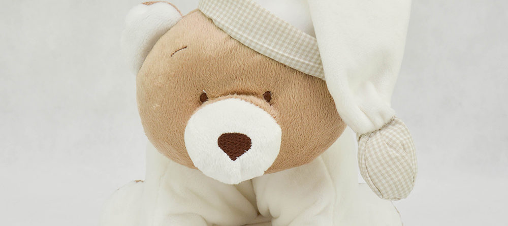 Presente para bebê - ursinho travesseiro antialérgico