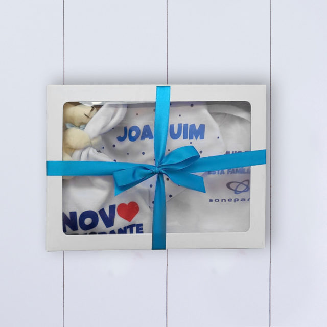 Kit Bebê Empresas Naninha, Body e Babador com a sua Logo/Arte - Meu ...