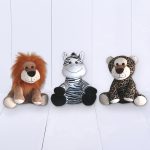 Trio Safari – leão-zebra-onça BRU