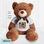 Urso Gigante com camiseta personalizada modelo 2