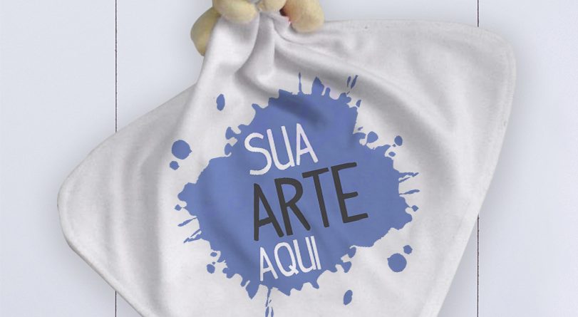 Naninha bebe personalizada com logo ou arte