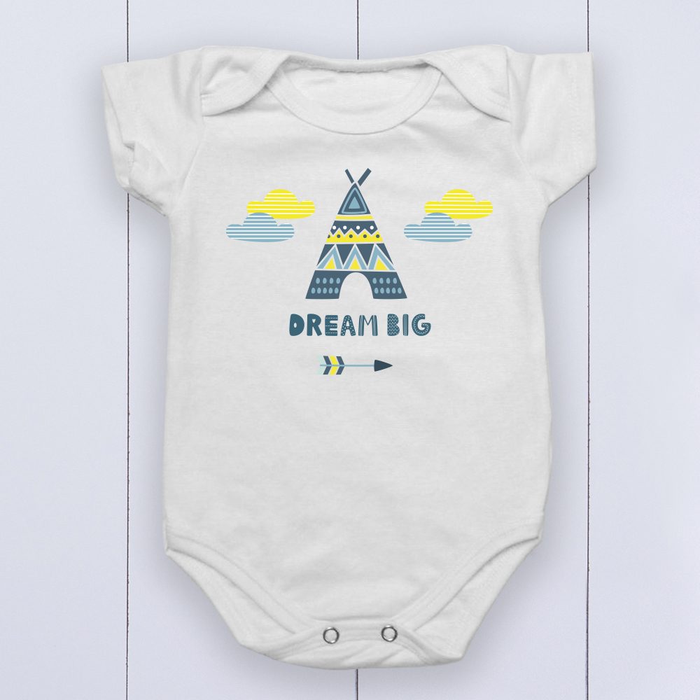 Presente para bebê menino barato - body cabana dream brig