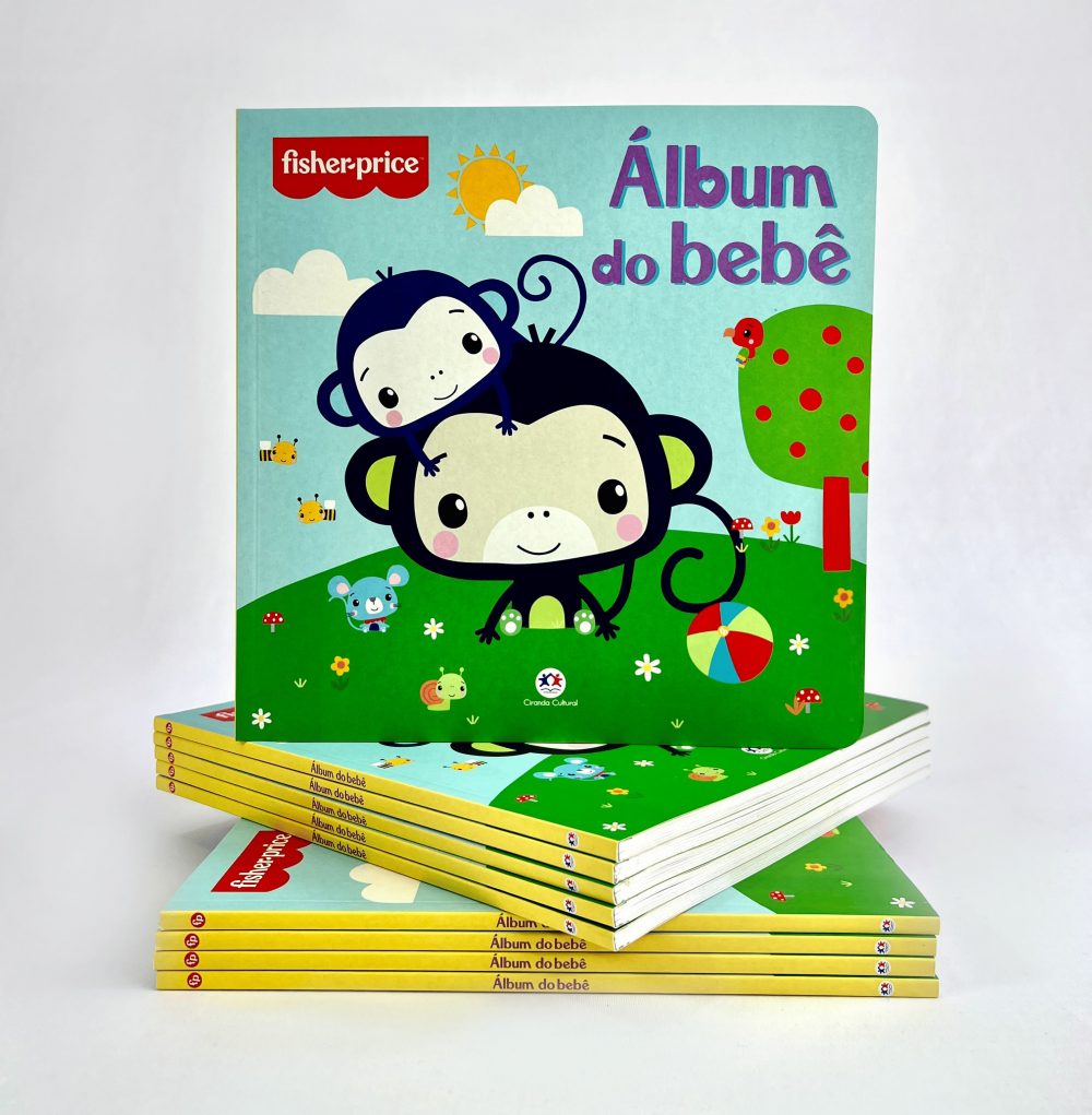 LIVRO ALBUM DO BEBÊ FISHER PRICE