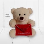 Urso cartinha personalizada