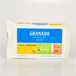 Lenço umedecido bebê Granado 90gr