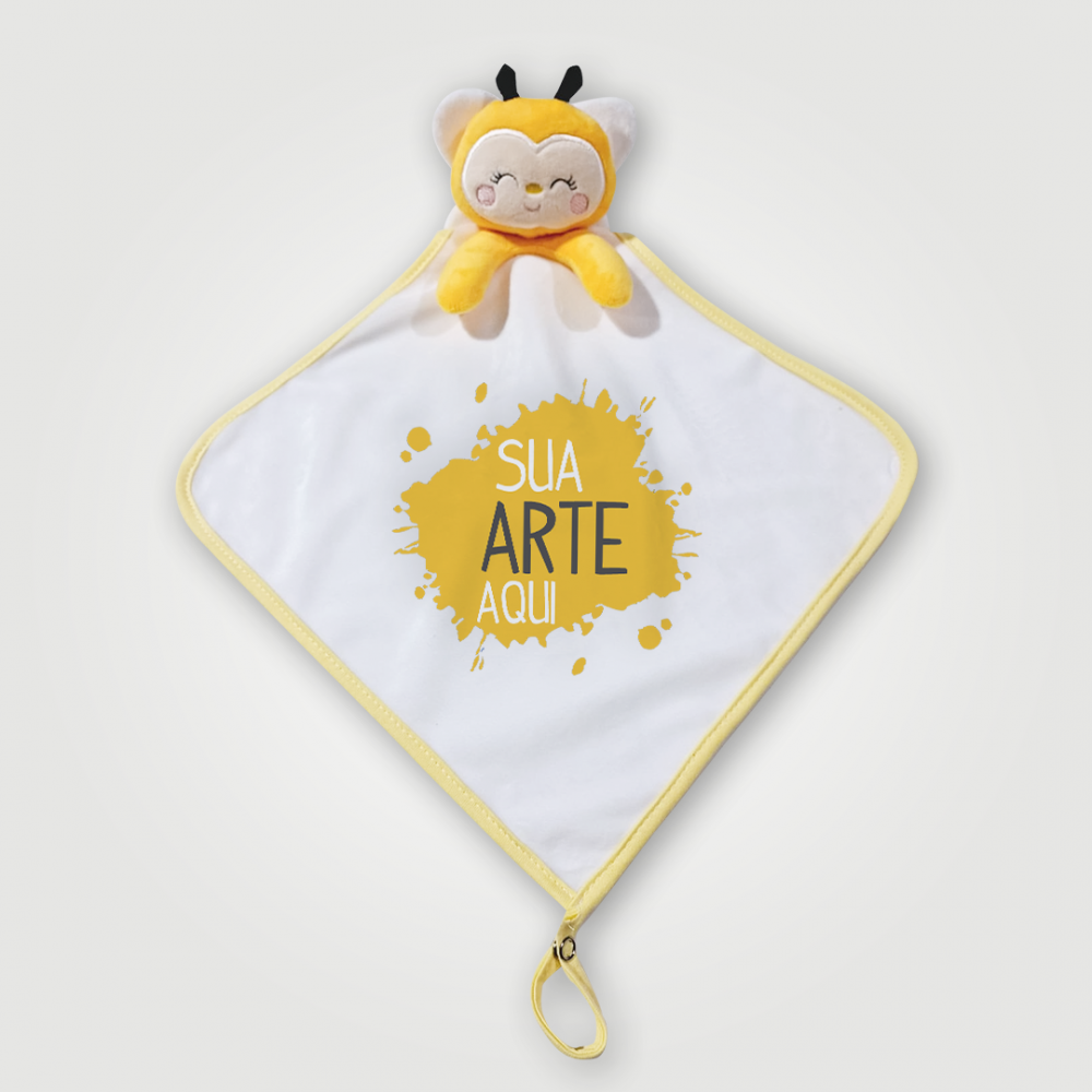 Naninha da Abelha perosnalizada com logo ou arte