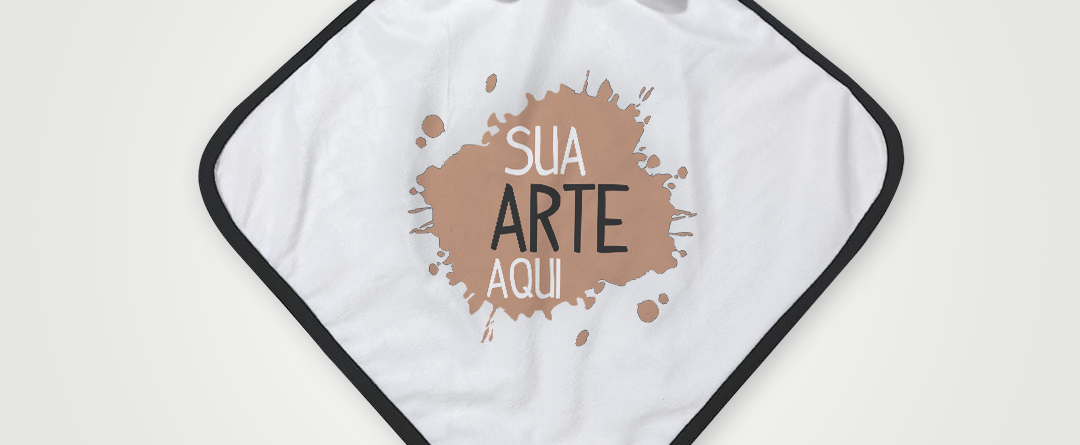 Naninha vaca personalizada com logo ou arte