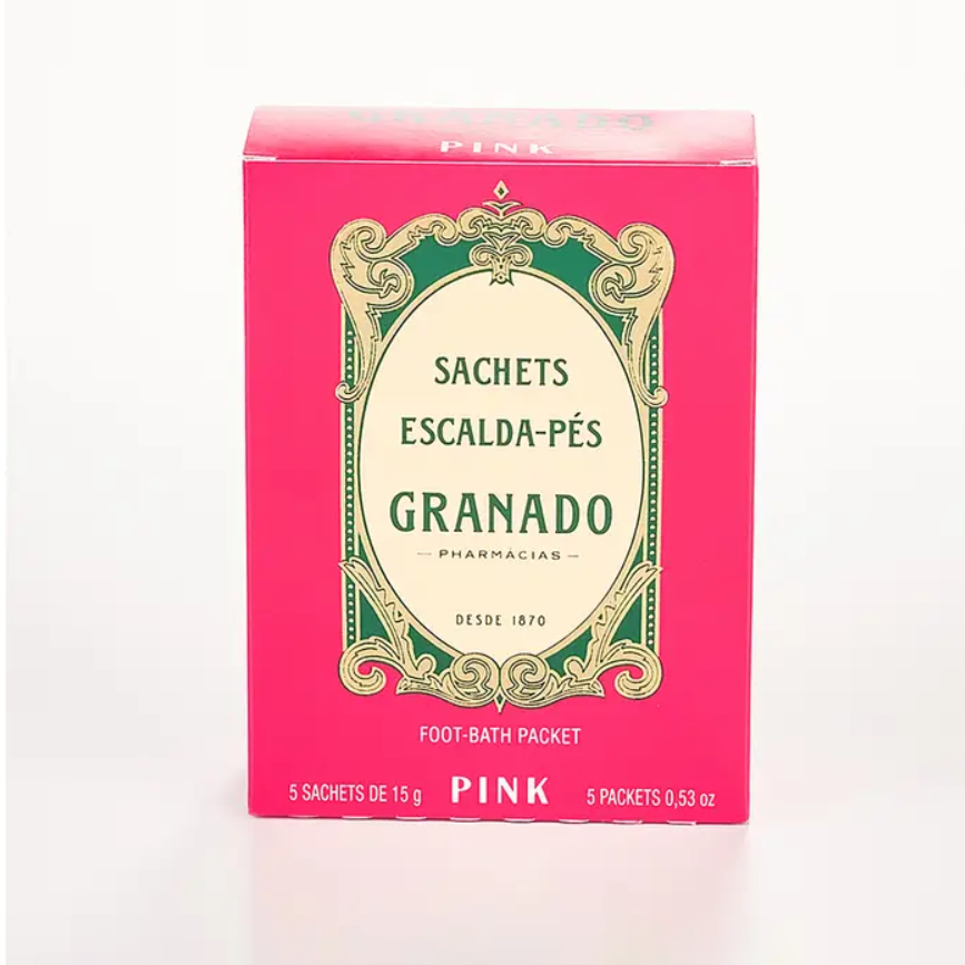 Caixa granado Escalda pés linha pink